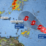 Hurricane Sam moving slowly across Atlantic as a Category 4 storm